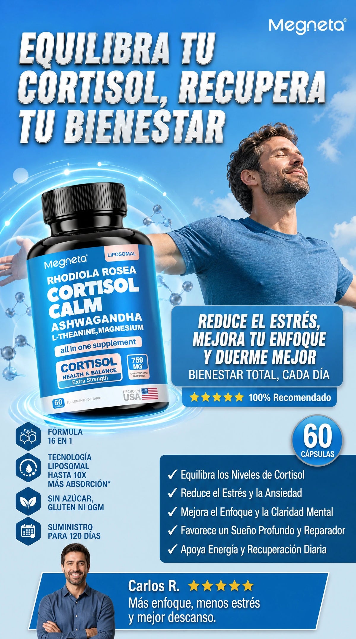Cortisol Calm™ X 60 Caps