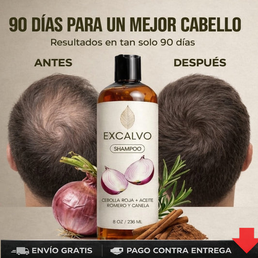 Shampoo Excalvo™ Repara tu cabello de Raiz