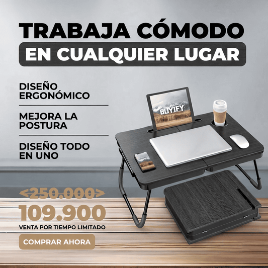 PrestigeDesk™ Mesa Portátil Plegable