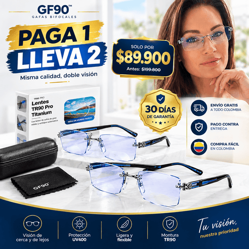 COMBO 2 GAFAS TR90 FOTOCROMATICA