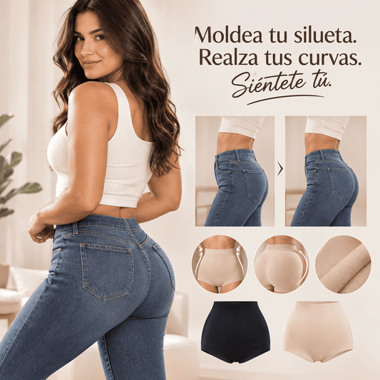 CURVIA Short Moldeador "Efecto Glúteo Perfecto"