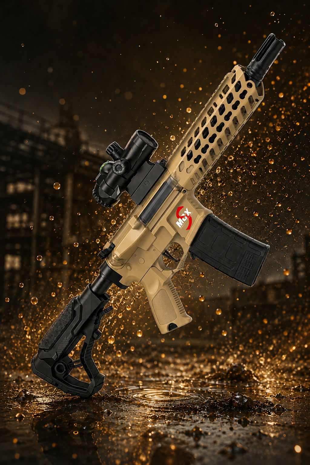 PISTOLA HIDROGEL MCX ALTA VELOCIDAD - DIVERSIÓN SIN LÍMITES