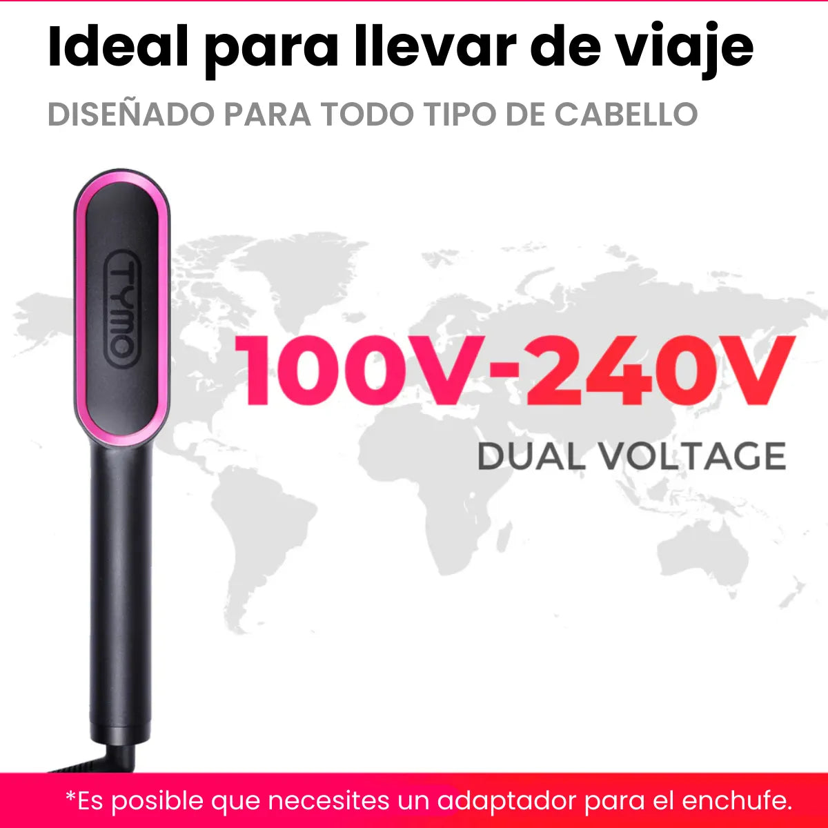 TYMO Ring™ Plancha cepillo compra 1 y lleva 2!