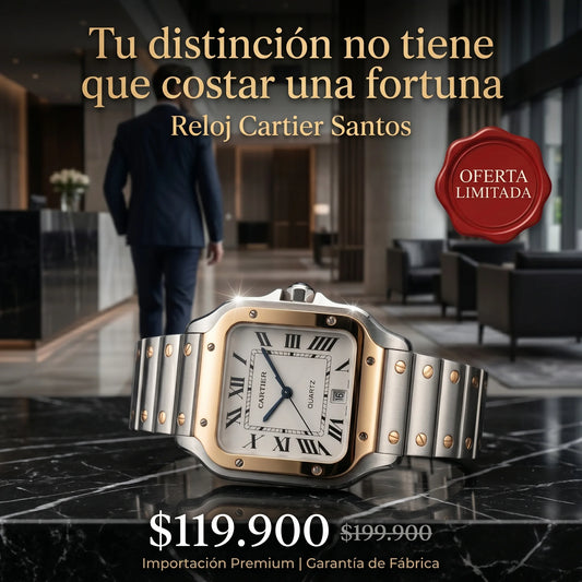 Reloj Cartier Premium -Proyecta estatus