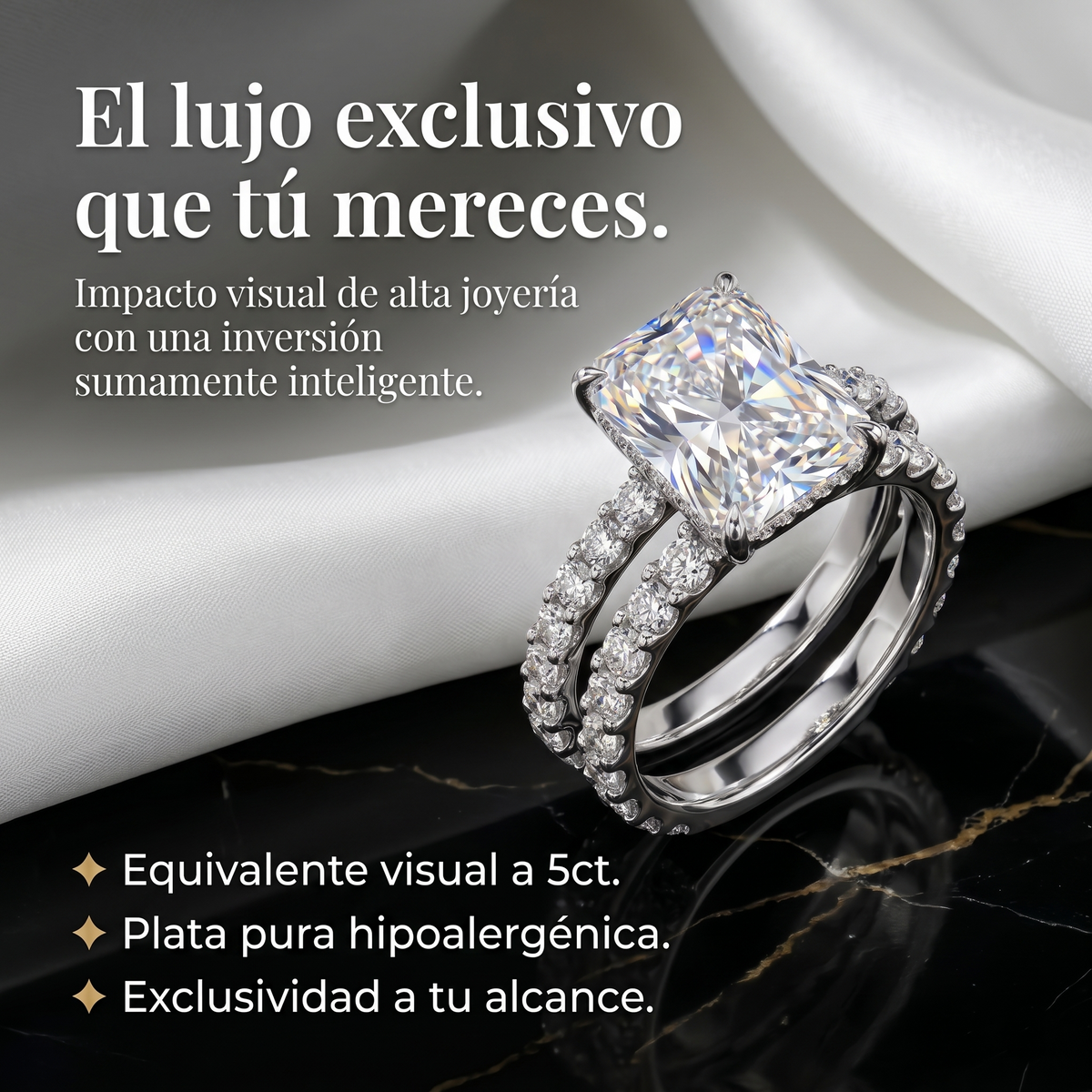 SET RIVIERA - ANILLO +ARGOLLA