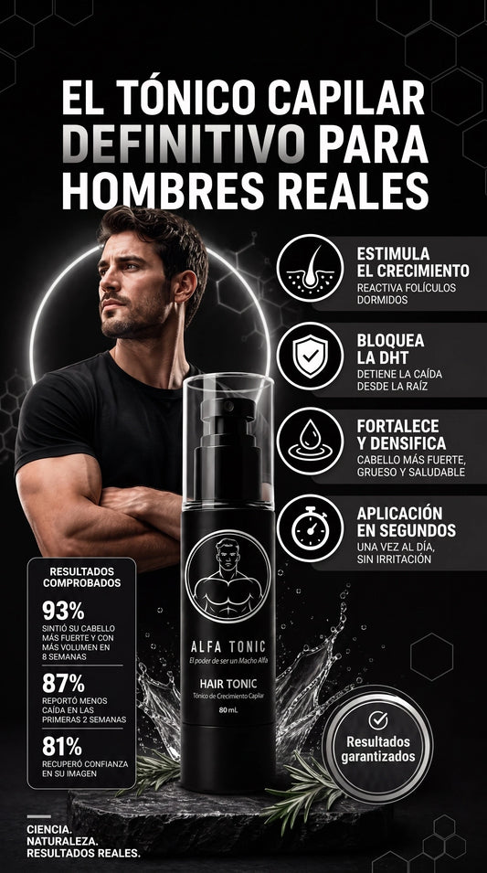 ALFA TONIC - RECUPERA TU CABELLO DE FORMA NATURAL