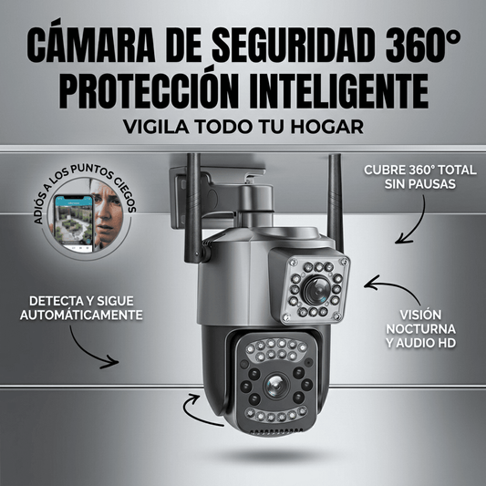 Cámara Ip Exterior Doble Lente V380