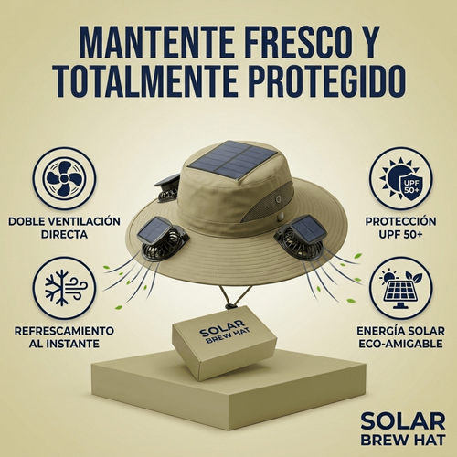 Solar Hat™ Sombrero refrescante