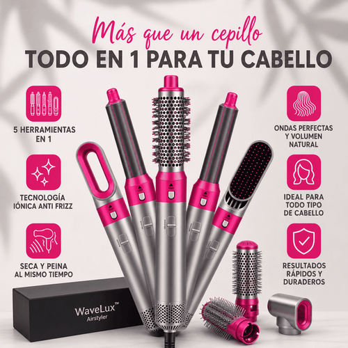 WaveLux™ Cepillo 5 en 1