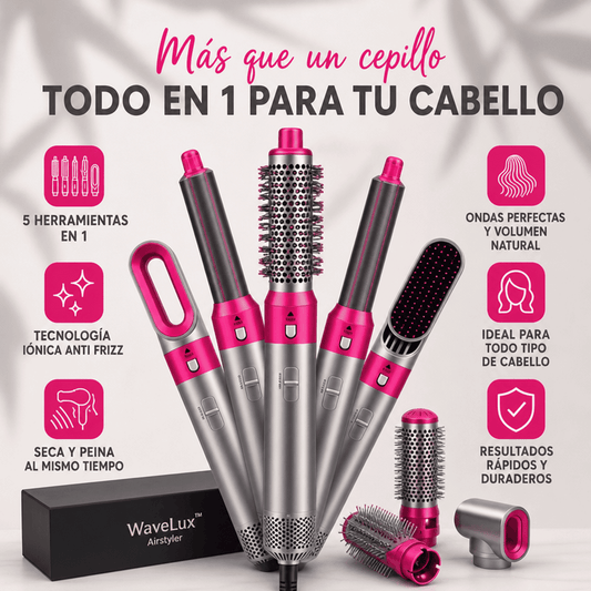 WaveLux™ Cepillo 5 en 1
