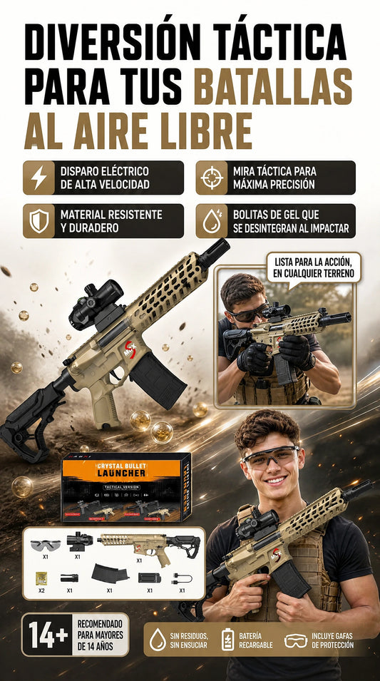 PISTOLA HIDROGEL MCX ALTA VELOCIDAD - DIVERSIÓN SIN LÍMITES