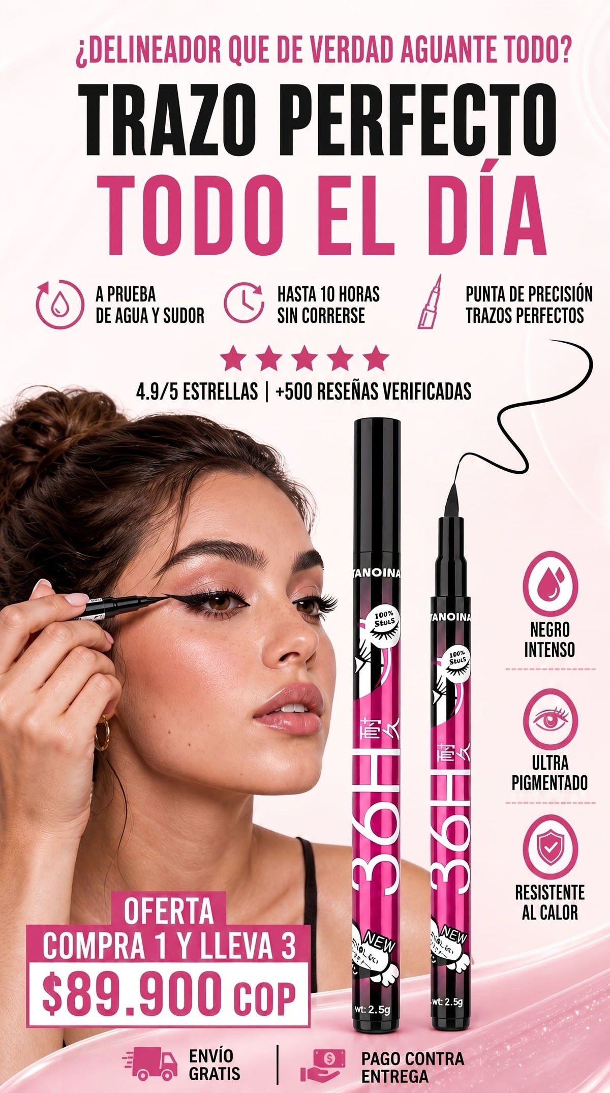 Veloura™ Delineador de Ojos 3X1