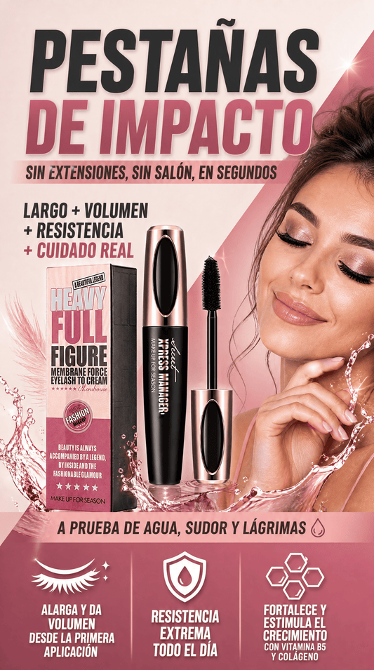 Lashé™ Pestañina Impermable Premium
