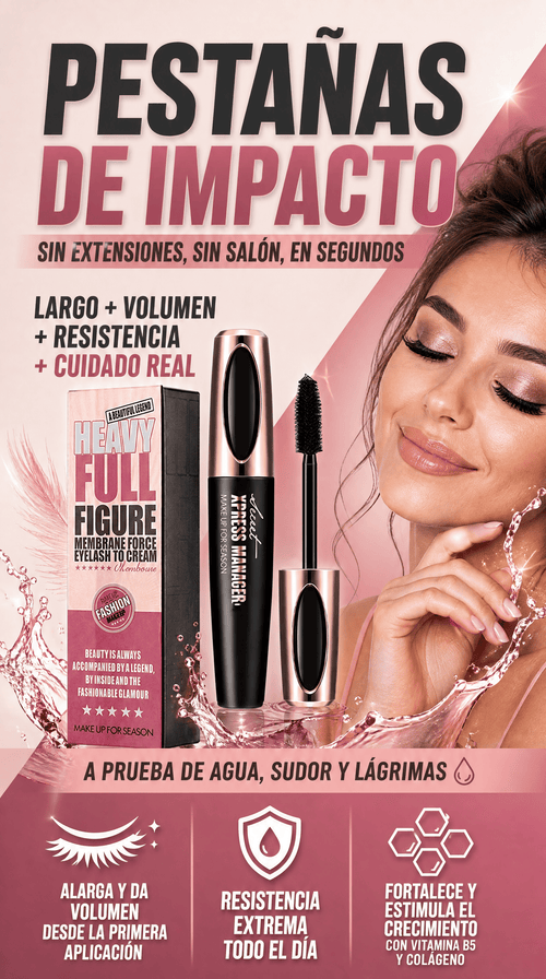 Lashé™ Pestañina Impermable Premium opsequio 🎁