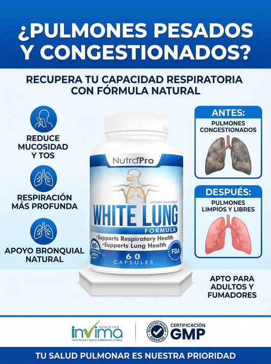 White Lung Limpieza y desintoxicación pulmonar
