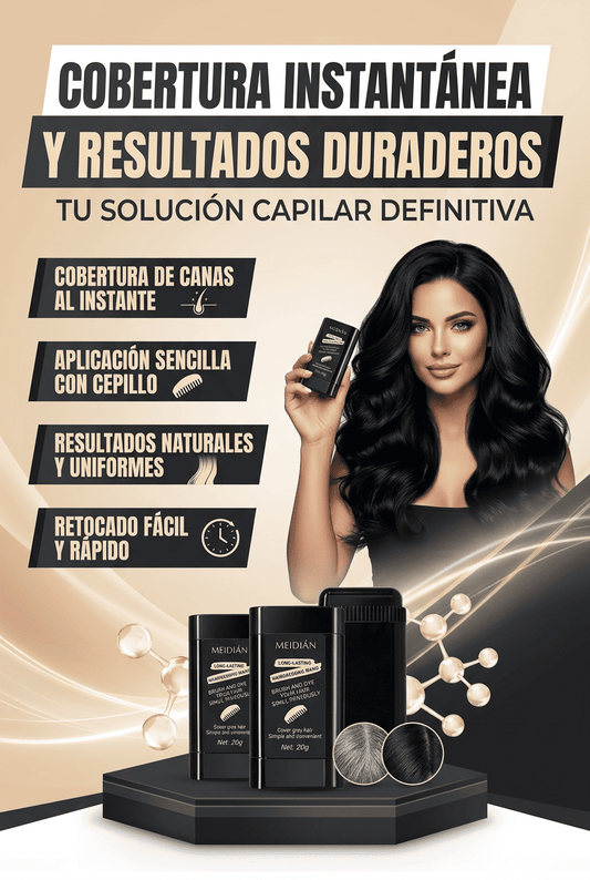 MLSMILE MAGIC™ Barra Tinte Cabello Cubre Canas