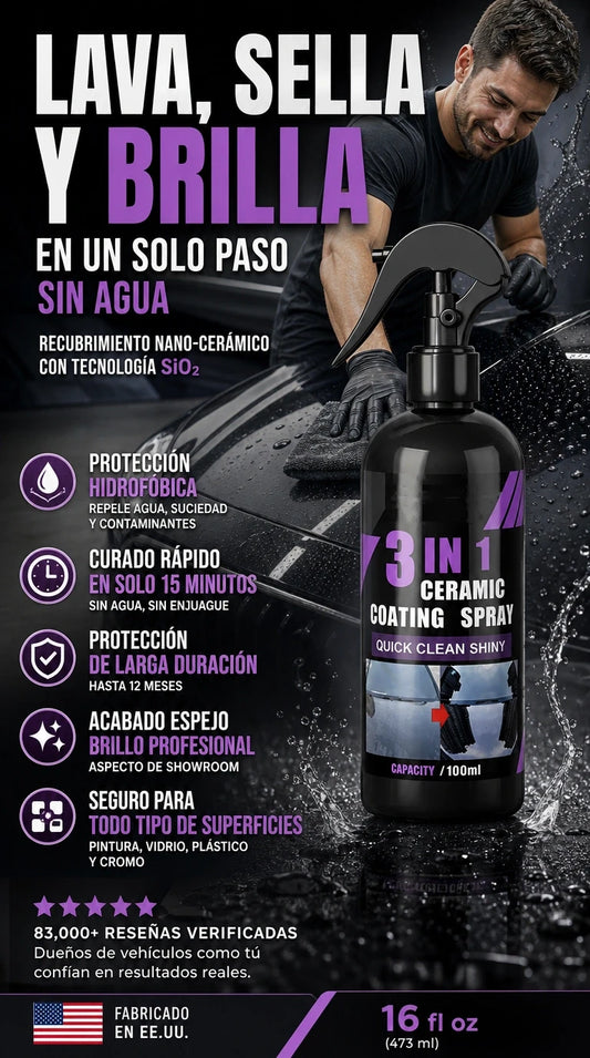 Revestimiento Nano de cerámico x2