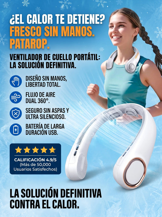 NeckBreeze Frescura™ Portátil para Todo el Día