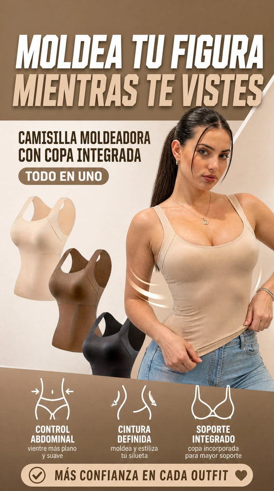 SHAPEWEAR  Camisilla Moldeadora con Copa